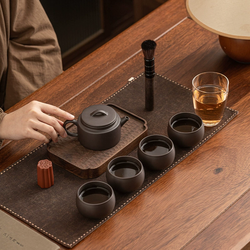 High-Grade Chinese-Style Gongfu Tea Set for Guest Reception