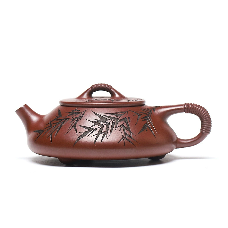 Yixing Raw Ore Purple Clay Teapot Set - Gift Box Packaging
