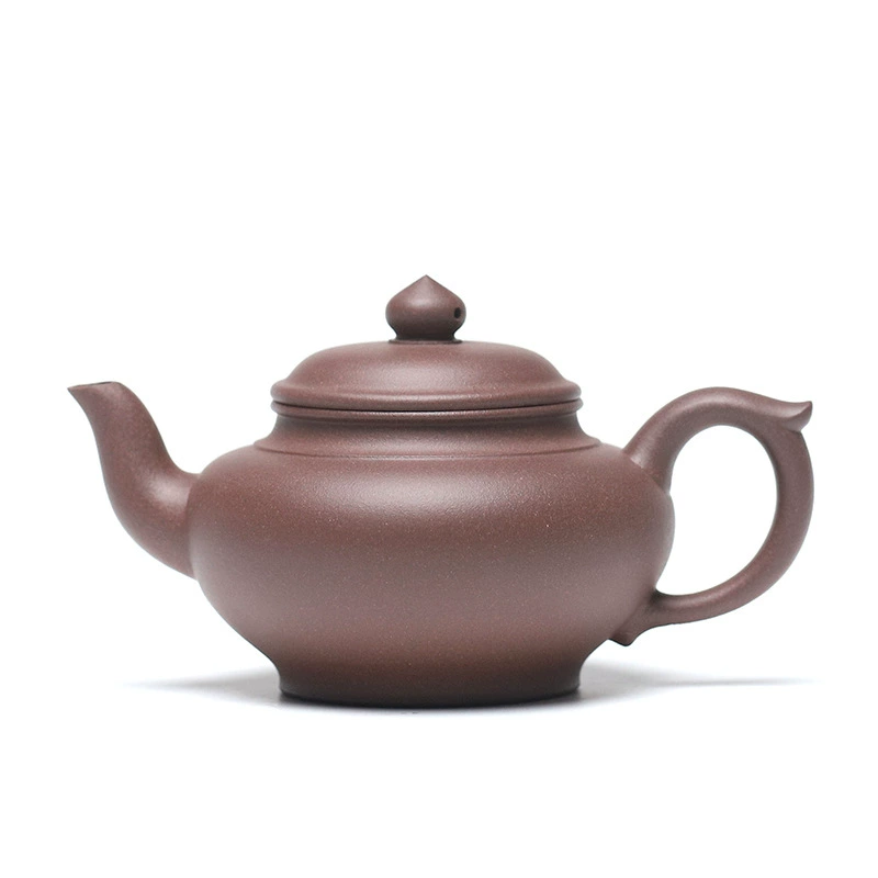 Yixing Teapot Xiaoying(笑樱) Handmade Natura Mine Purple Clay 180cc