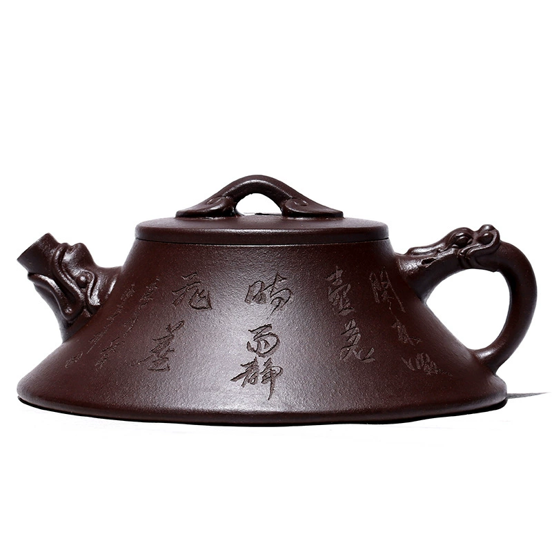 Dragon Ruyi Gongfu Tea Pot - Yixing Zisha Home Brewer